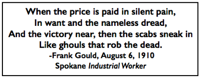 Quote Frank Gould Poem Scab, IW p3, Aug 6, 1910