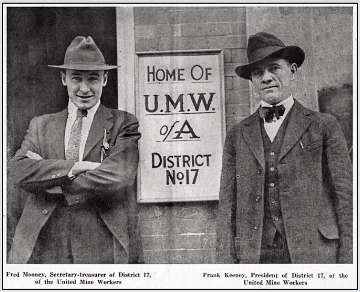 UMW D17, Mooney Keeney, Lbtr p9, Aug 1920