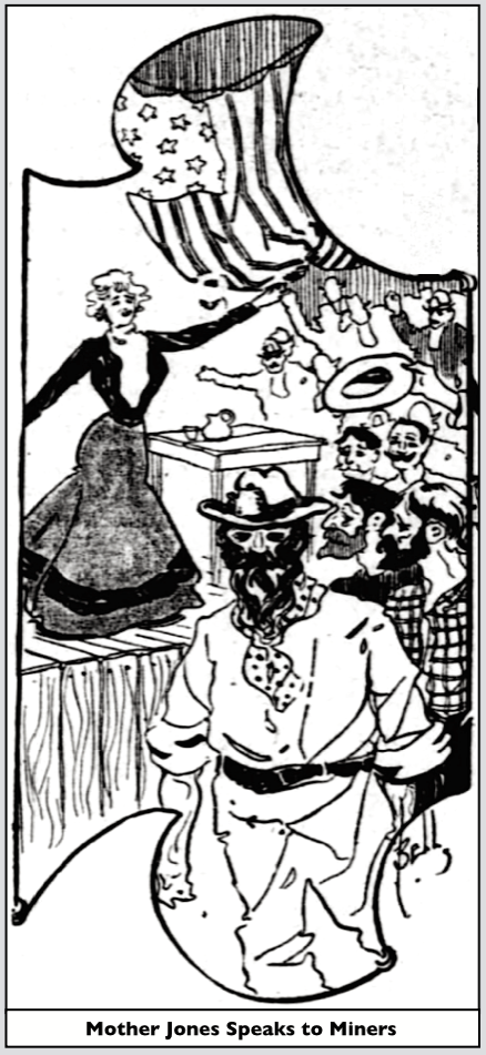 Mother Jones Speaks to Miners in PA, Phl Iq p4, Sept 5, 1900