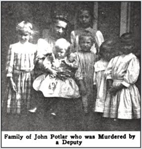 PA Miners Strike, Family of J Potlar, ISR p142, Sept 1910