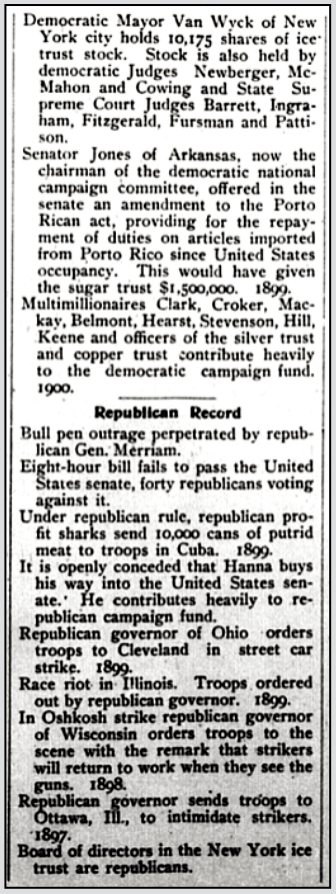 How Dems n Rpbs Love Toilers, Detail Two, SDH p1, Oct 27, 1900
