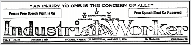 IW Masthead, Nov 2, 1910