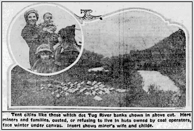 Mingo County WV, Miners Wife Children Tent Colony ed, Lxgtn KY Hld p11, Dec 12, 1920