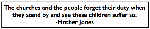 Quote Mother Jones Children Suffer PA Silk Mills, Cdale Ldr p6, Nov 30, 1900