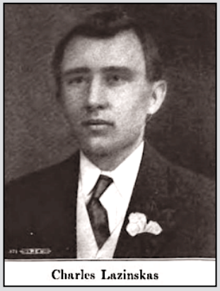 WNF Charles Lazinskas, Chg ACWA Hx, 1922
