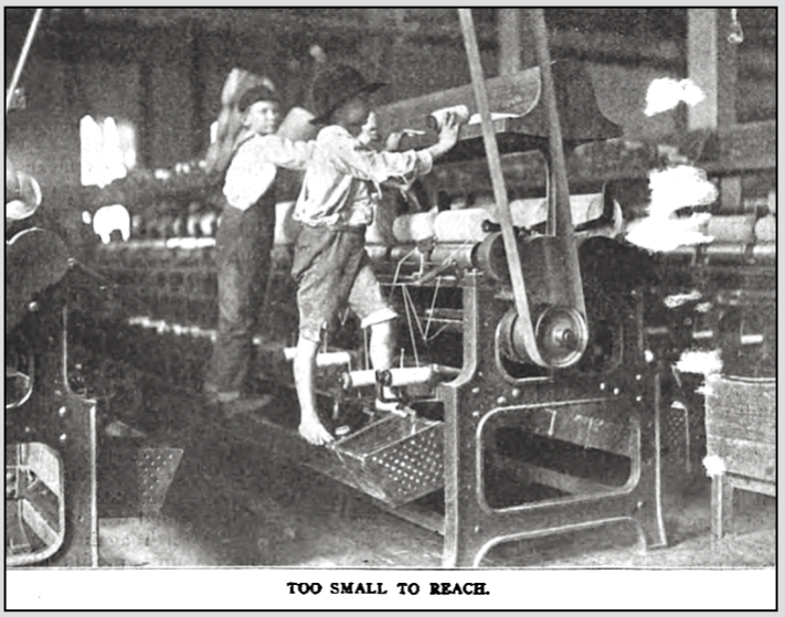 Child Labor, Too Small, ISR p523, Mar 1911