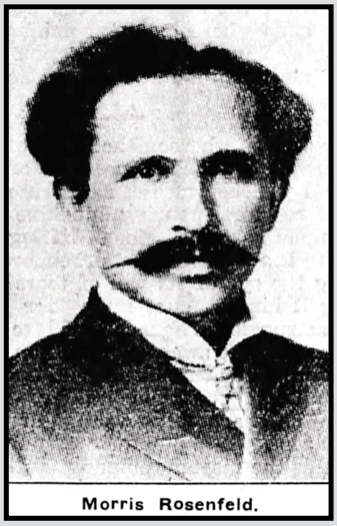 Morris Rosenfeld, Denver Jewish Outlook, Dec 28, 1906