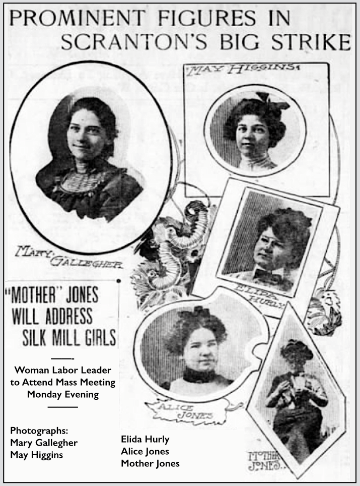 Mother Jones n Silk Strikers of Scranton, Phl Iq p2, Feb 16, 1901