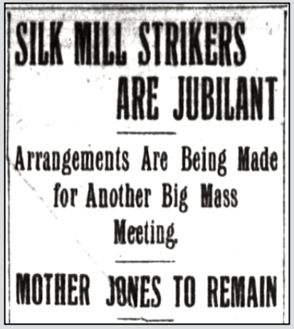 Mother Jones to Remain w Silk Strikers, Scranton Tx p5, Feb 26, 1901