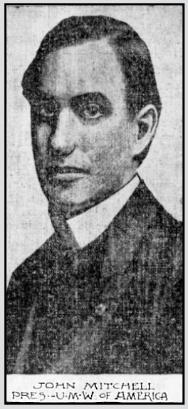 John Mitchell, Prz UMW, Phl Tx p1, Mar 13, 1901