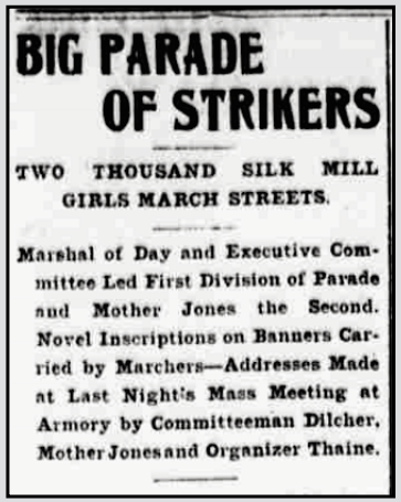 PA Silk Strike, Big Parade HdLn, Scranton Tb p10, Apr 8, 1901