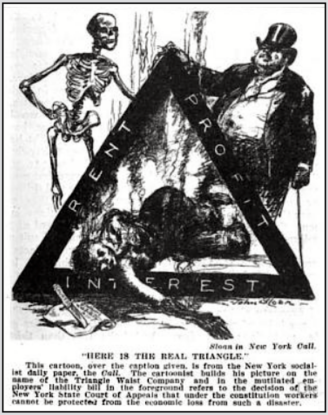 Real Triangle by Sloan re Fire, Survey p81, Apr 8, 1911