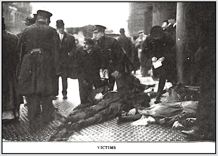 Triangle Fire, Victims on Street, ISR p667, May 1911