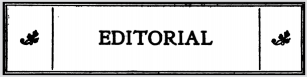 Editorial, ISR p822, June 1901