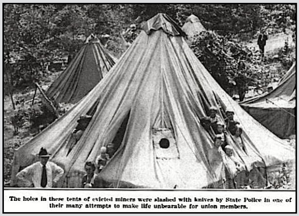 Lick Creek Tents Slashed June 1921, Current Hx NYT p963, Mar 1922