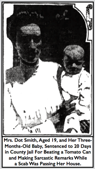 PA Miners Strike Westmoreland Women n Babies in Jail crpd by G Gardner, Ark Dem p6, June 20, 1911