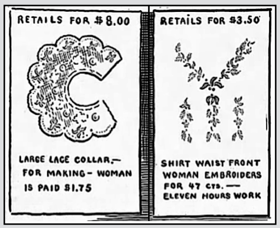 Womens Wages vs Wealth Produced D1, Art Young, Cmg Ntn p16, June 10, 1911