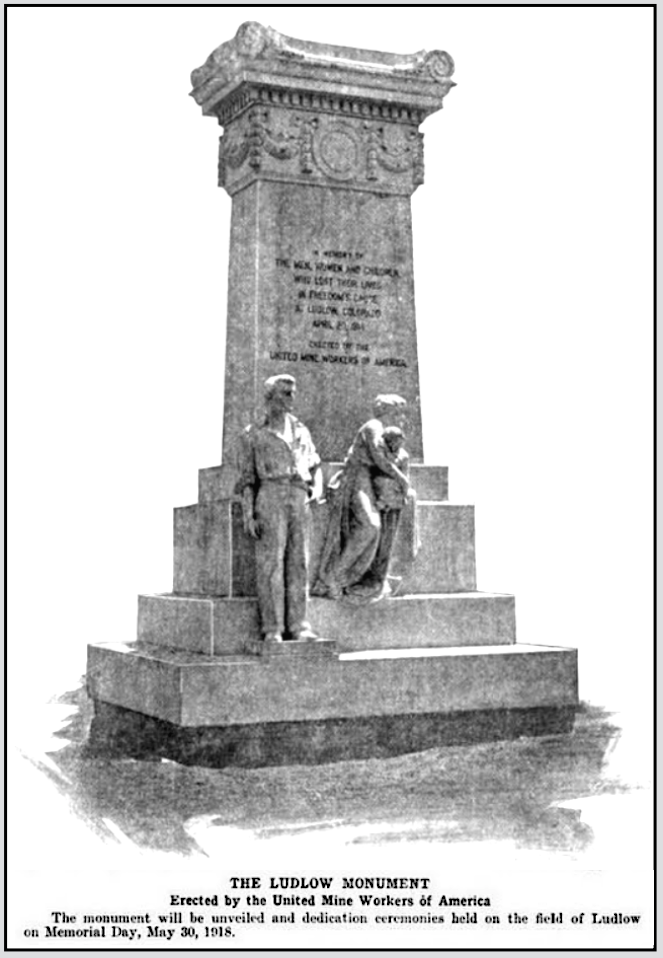 Ludlow Monument ed, UMWJ -p6, May 16, 1918