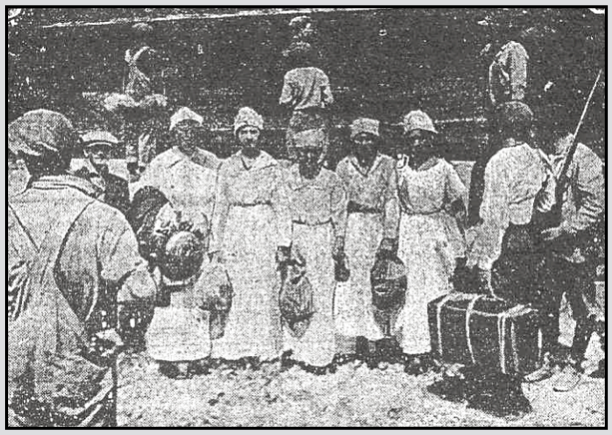 Battle of Blair Mountain, Nurses, WVgn p1, Sept 2, 1921