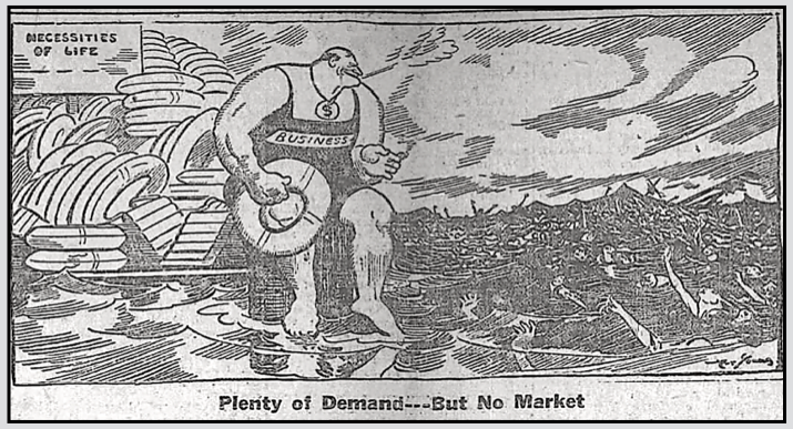 CRTN Demand No Market, Art Young, AtR p4, Oct 15, 1921