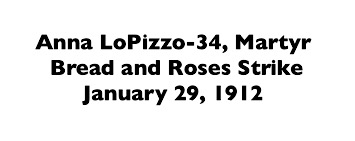 Lawrence Anna LoPizzo Killed, Jan 29, 1912