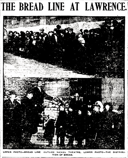 Lawrence Strikers Bread Line, Bst Glb Sun p2, Feb 4, 1912