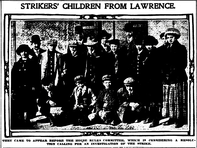 Lawrence Strikers Children, WDC Eve Str p2, Mar 2, 1912