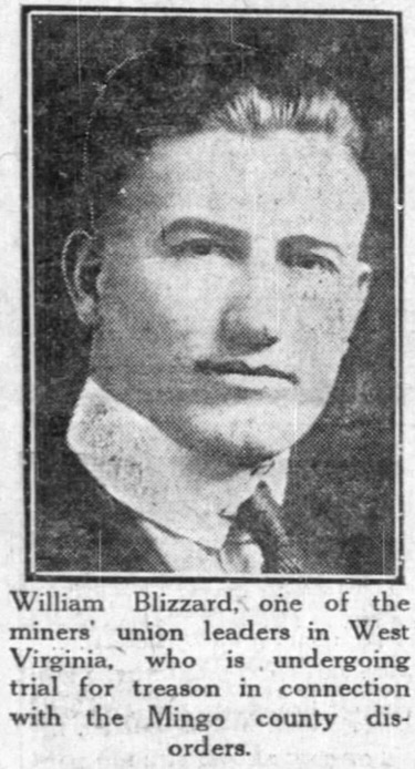 William Blizzard, Regina Leader Pst p16, May 4, 1922