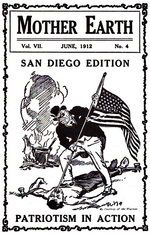 Mother Earth Cv IWW San Diego FSF Edition, June 1912