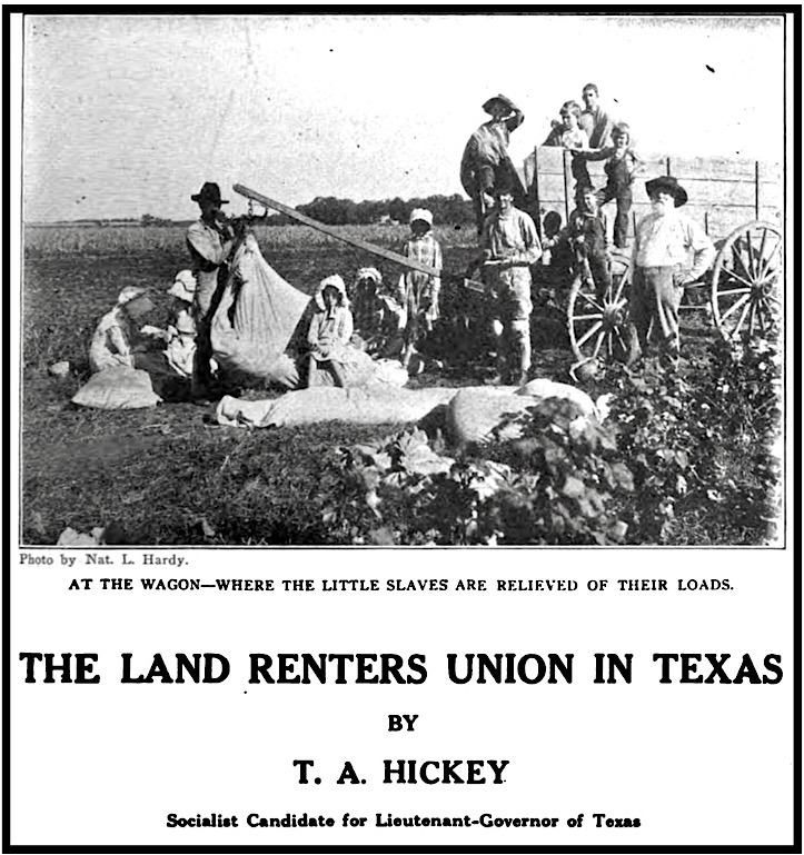 Texas Land Renters Union 1, ISR 239, Sept 192
