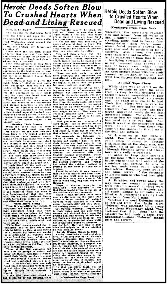 Dolomite MnDs Text, Birmingham Age Hld p1 n 2, Nov 23, 1922