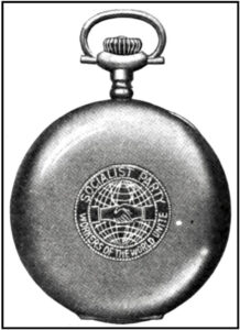 Socialist Party Engraved Watch, ISR p443, Nov 1912