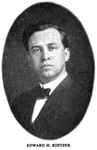 Edward Kintzer, ISR p393, Nov 1912