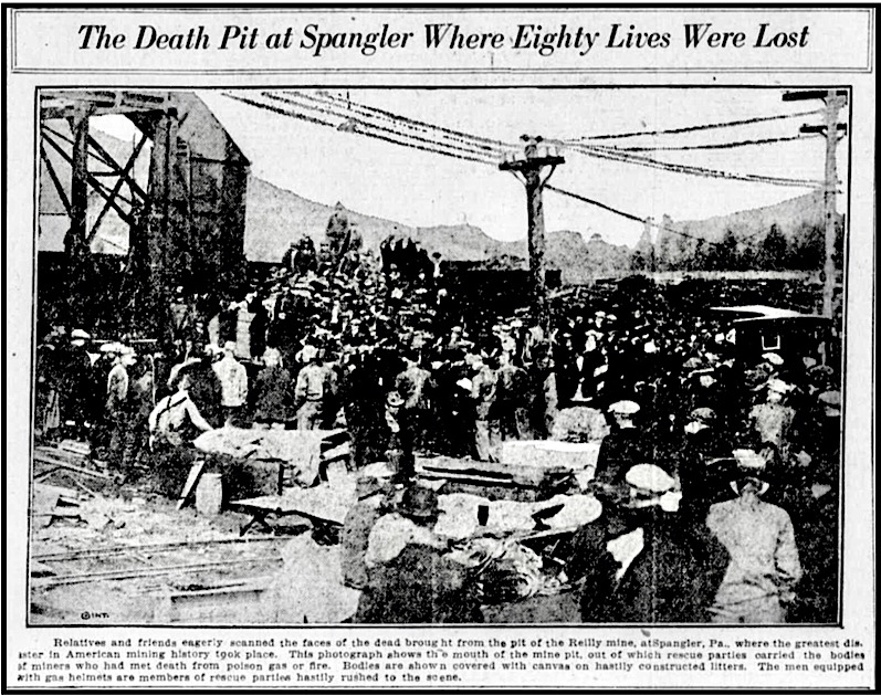 Spangler MnDs Death Pit, Wlgtn DE Eve Jr p1, Nov 9, 1922