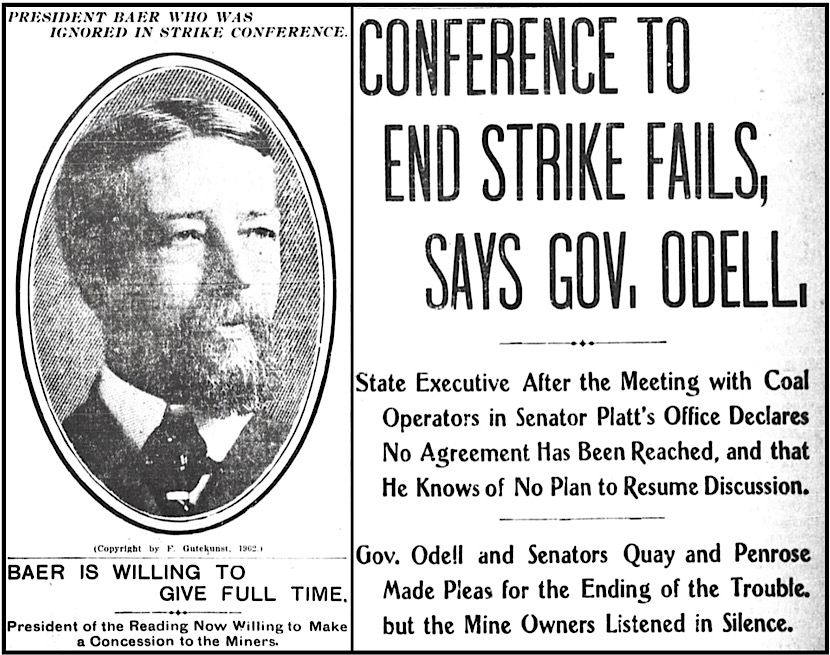 Great Anth Strk, Baer, NY Conf Fails, Eve Wld p1, Oct 9, 1902