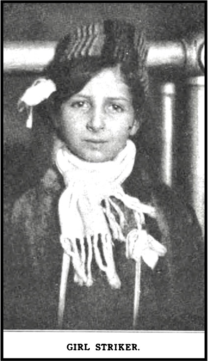 NY Garment Workers, Girl Striker, ISR p584, Feb 1913