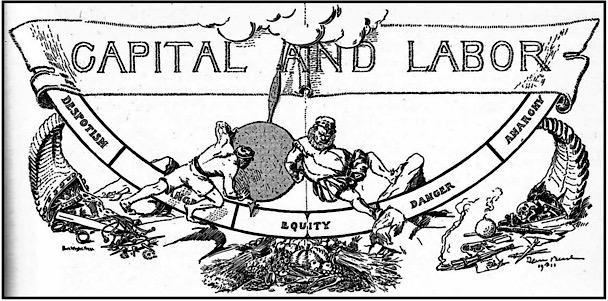 DRWG Capital n Labor Despotism Anarchy, Survey p607, Feb 1, 1913