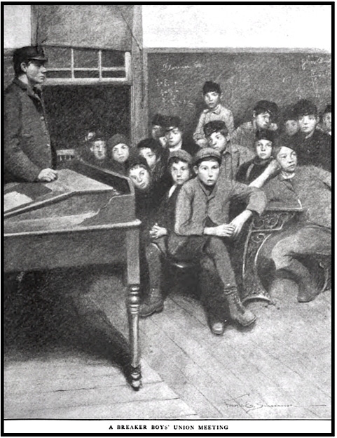 Children of Coal Nichols Schoonover, Breaker Boys Union, McClures p441, Feb 1903