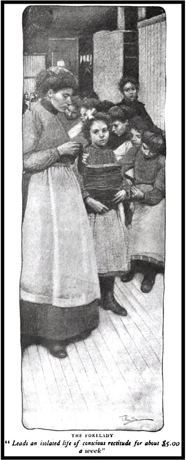 Children of Coal Nichols Schoonover, Girls Forelady, McClures p439, Feb 1903