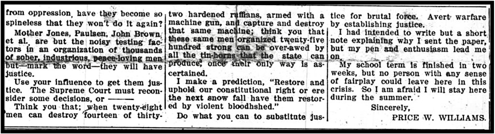 Article WV Restore Rights Part 2, Wlg Maj p1, Apr 3, 1913