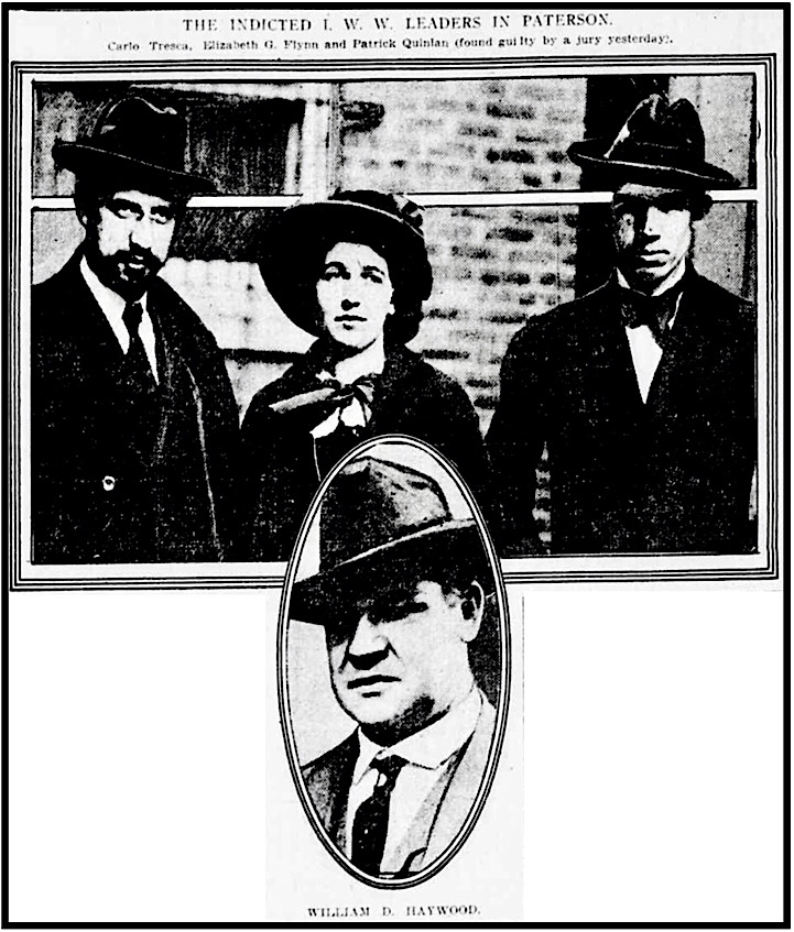 EGF, Tresca, Quinlan, BBH, NY Tb p1, May 15, 1913