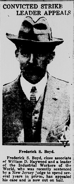 Frederick Boyd, Paterson IWW, Grand Forks ND Eve Tx p10, Oct 20, 1913