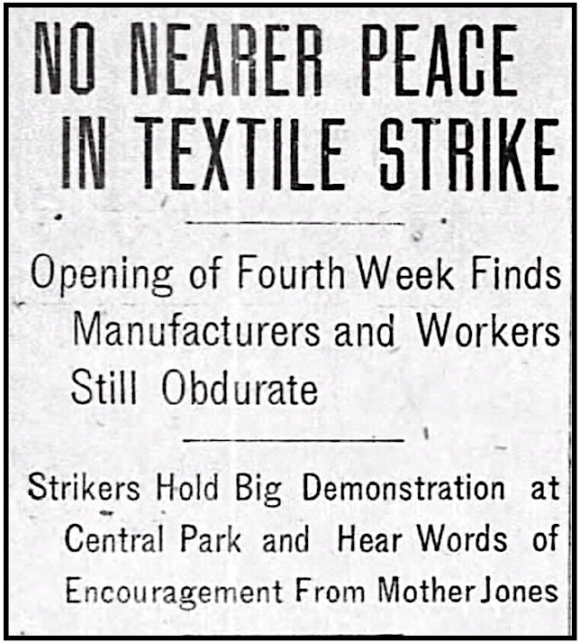 Mother Jones Speaks to Philly Textile Strikers, Phl Iq p2, June 23, 1903