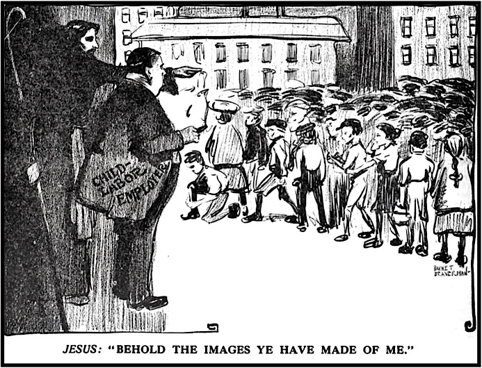 Jesus re Child Labor by Braverman, Prg Wmn p8, June 1913