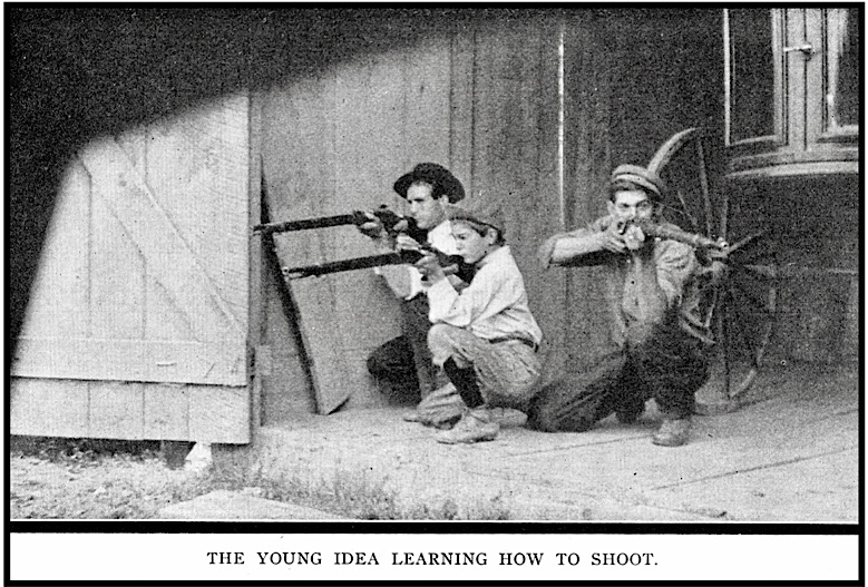 WV Learning to Shoot, ISR p17, July 1913