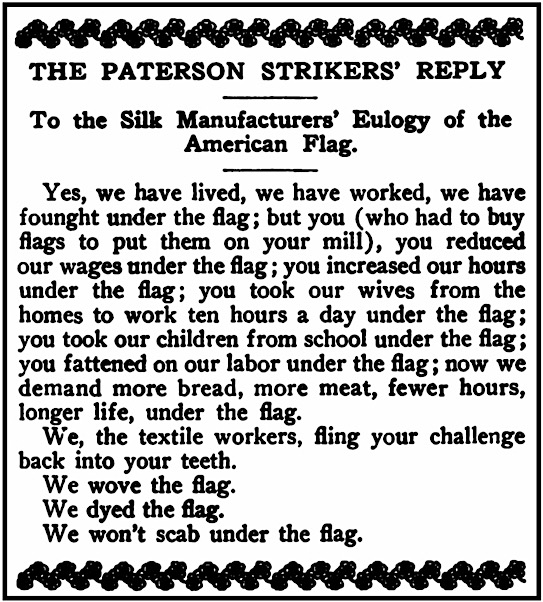 Paterson, No Scab Under Flag, Prg Wmn p10, Aug 1913
