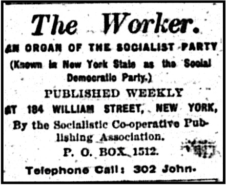 The Worker, an Organ of SP, So Dem Party of NY State, p2, July 26, 1903