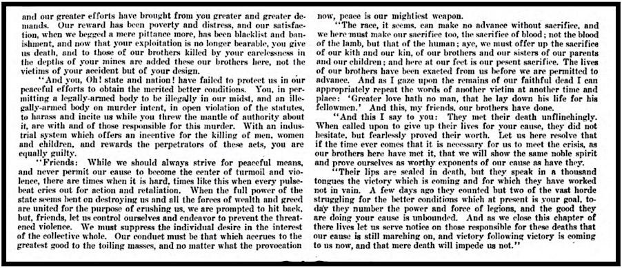 Funeral Address Tijan n Putrich, JD Cannon, Mnrs Mag p7, Sept 11, 1913