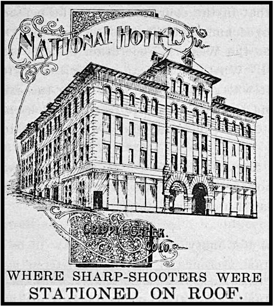 Cartoon Steele, Military Sharp Shooters on Roof, EFL p133, 1904
