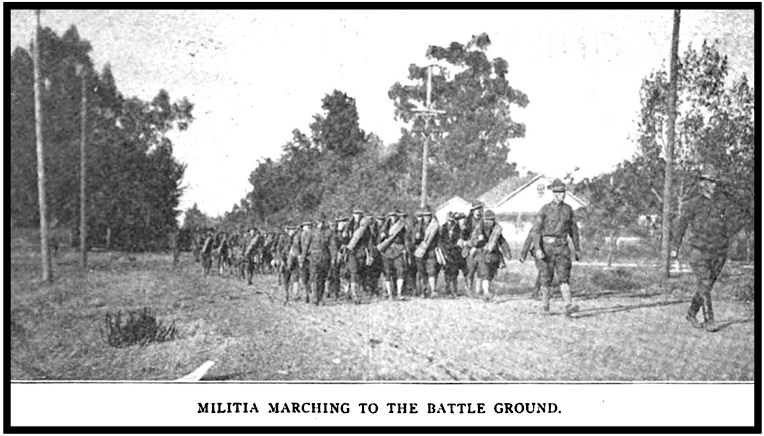 Wheatland Hop Pickers, Militia, ISR p213, Oct 1913